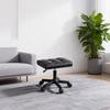 Adjustable Height Foot Rest for Office Chair, Under Desk Elevating Footstool with Memory Foam, Ergonomic Home Sofa Leg Rest