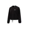 Sports Casual Crewneck Sweatshirt Women Sweatshirt Black 623455-01