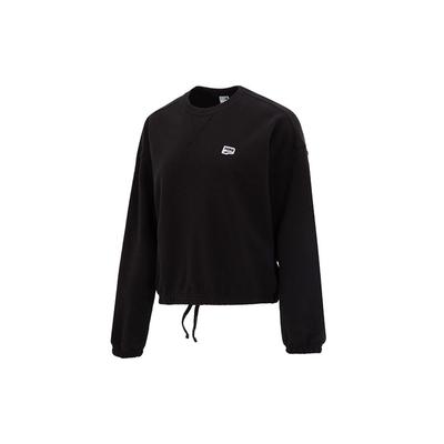 Sportliches Freizeit-Sweatshirt mit Rundhalsausschnitt Damen Sweatshirt Schwarz 623455-01