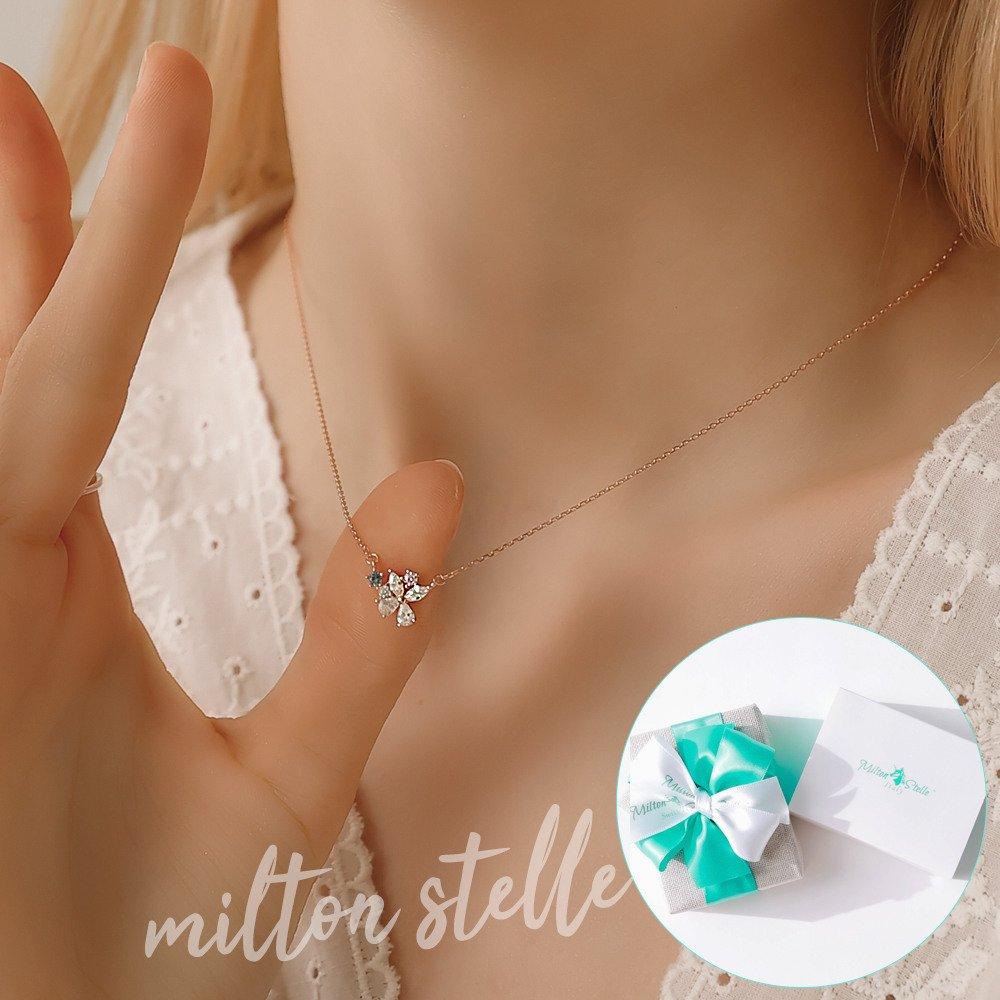 [92.5 Silver/La Primavera] La Primavera Belleza 92.5 Silver Necklace + Handmade +