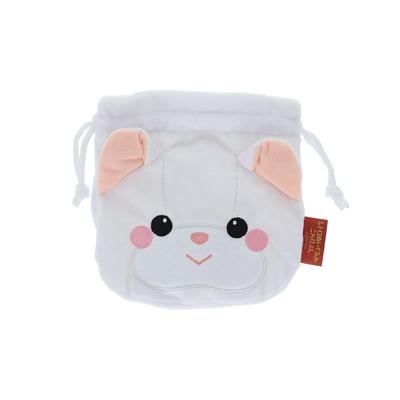 Collezione Peluche Retrò Sunstar Stationery, Articoli Yoshitoku, Sacchetto con Coulisse, Peluche Gatto Cremoso, S2338149