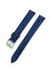 CASSIS [Cassis] Calf Crocodile Embossed Watch Strap DONNA Croco Calf 13mm Dark Blue with Replacement Tool D0000312062013M