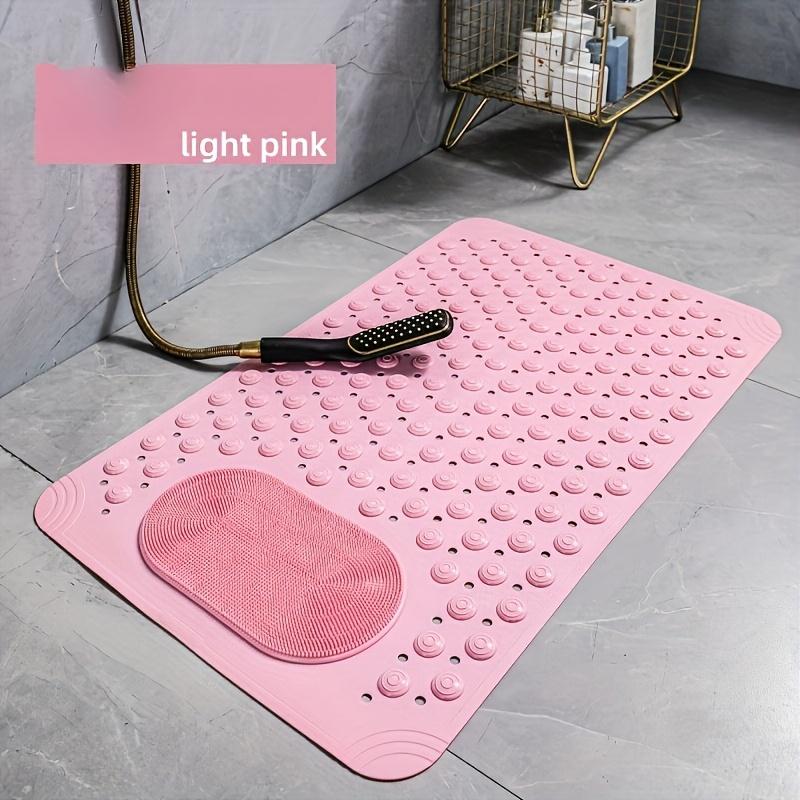 Available In 5 Colors, Bathroom Anti-slip Massage Mat, Hotel Shower Floor Mat, Toilet Mat, Shower Bath Rug, Home Massage Pad