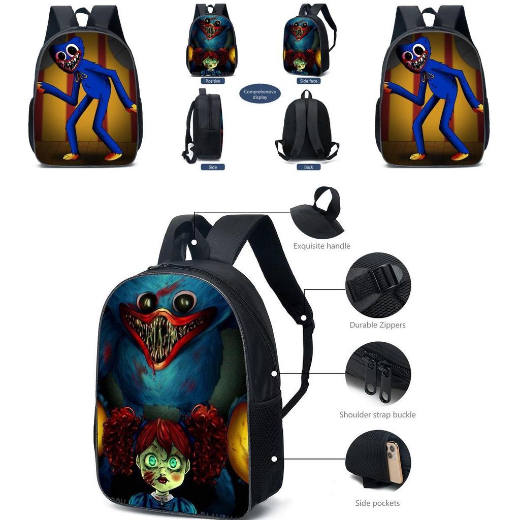 Poppy Playtime Cute School Backpack For Boys And Girls With High Capacity