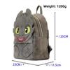 How To Train Your Dragon Toothless School Bag With Lightweight Plastic Construction For Teens And Kids