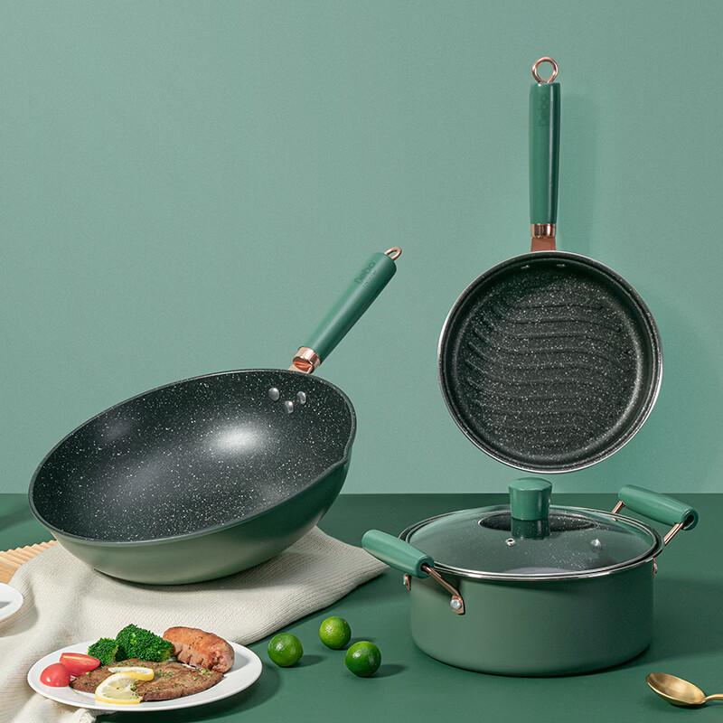 Debo Stark 3-Piece Iron Cookware Set