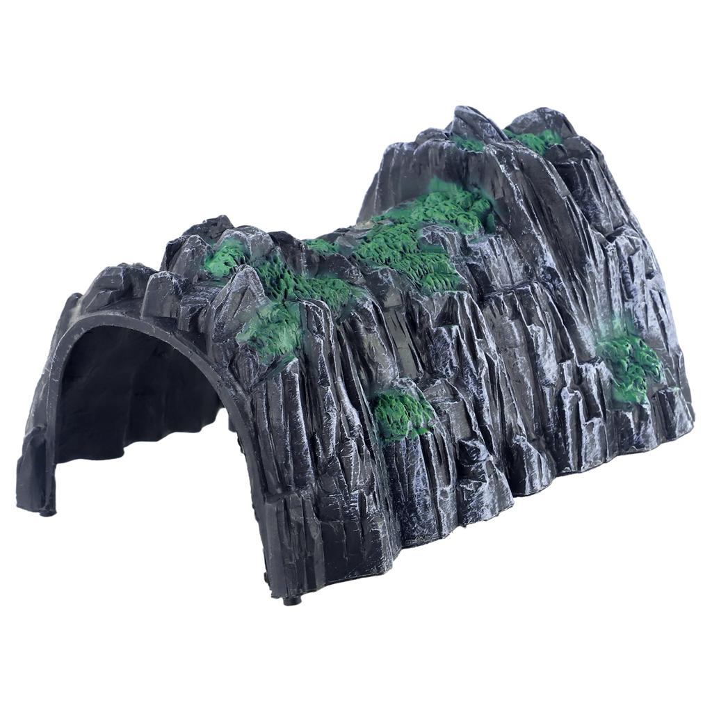 Plastic Rockery Tunnel Track Train Slot 1:87 Scale Model Train Railway Cave Tunnels Sand Table Model Railway Accessories