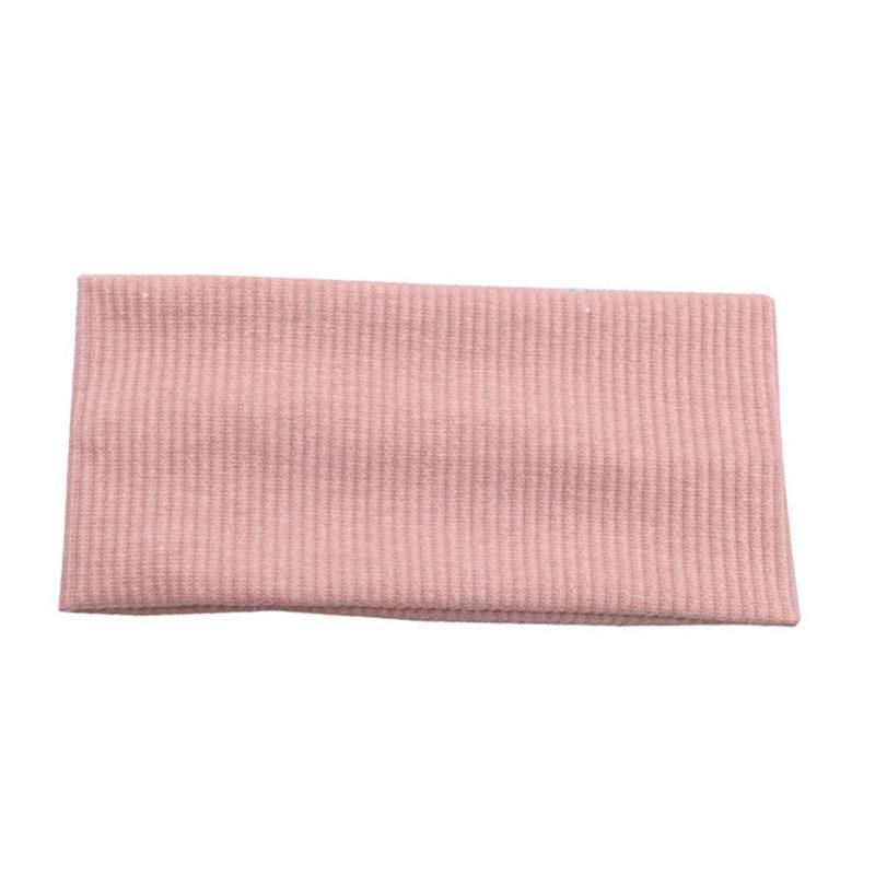 Europäisches & Amerikanisches Mode-Strick-Stirnband mit breiter Krempe für Damen - Koreanischer Stil Yoga & Sport Fitness Haarband