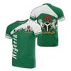 Nigeria Flag Men's T-shirts Nigerian Emblem Graphic Print Africa Clothing Ropa Hombre Summer Oversized Short Sleeve Male Tops