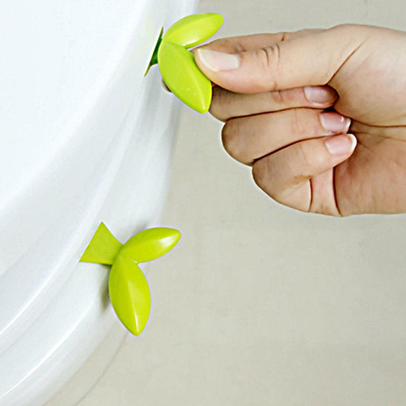 Подъемник крышки ручки сиденья унитаза в форме листа Избегайте ...