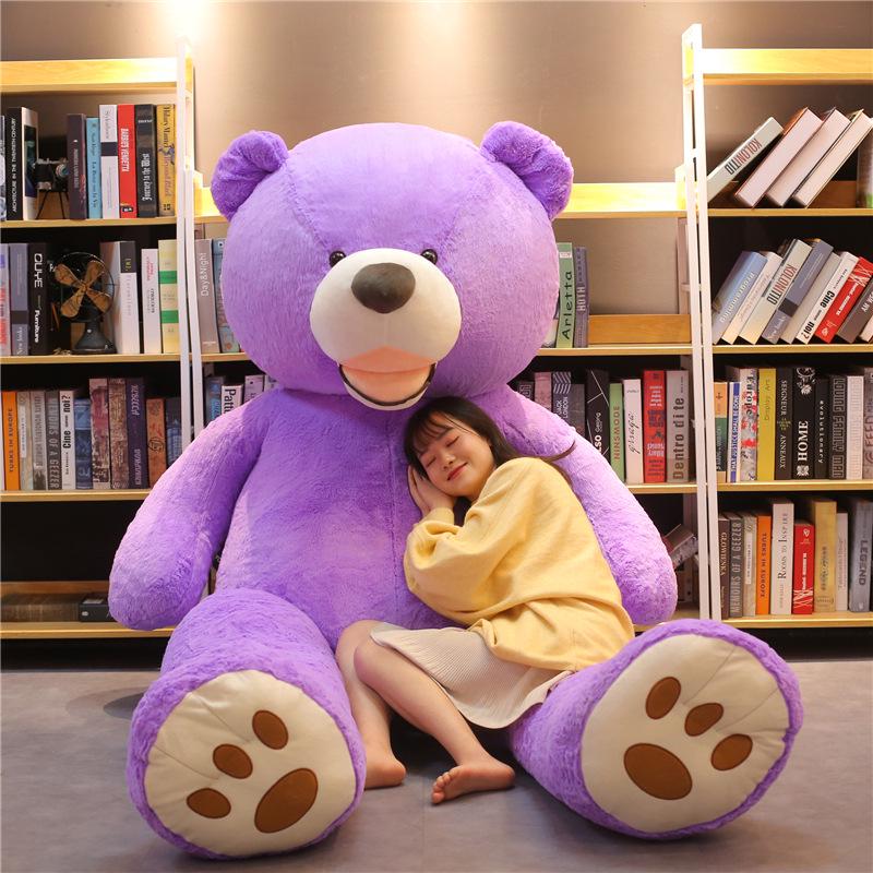 Huggy Bear American Plush Teddy, Cute Giant Panda Doll, Birthday Gift for Girls