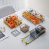 Plastic Luxury Jewelry Storage Tray Multipurpose Candy Storage Tray  Living Room