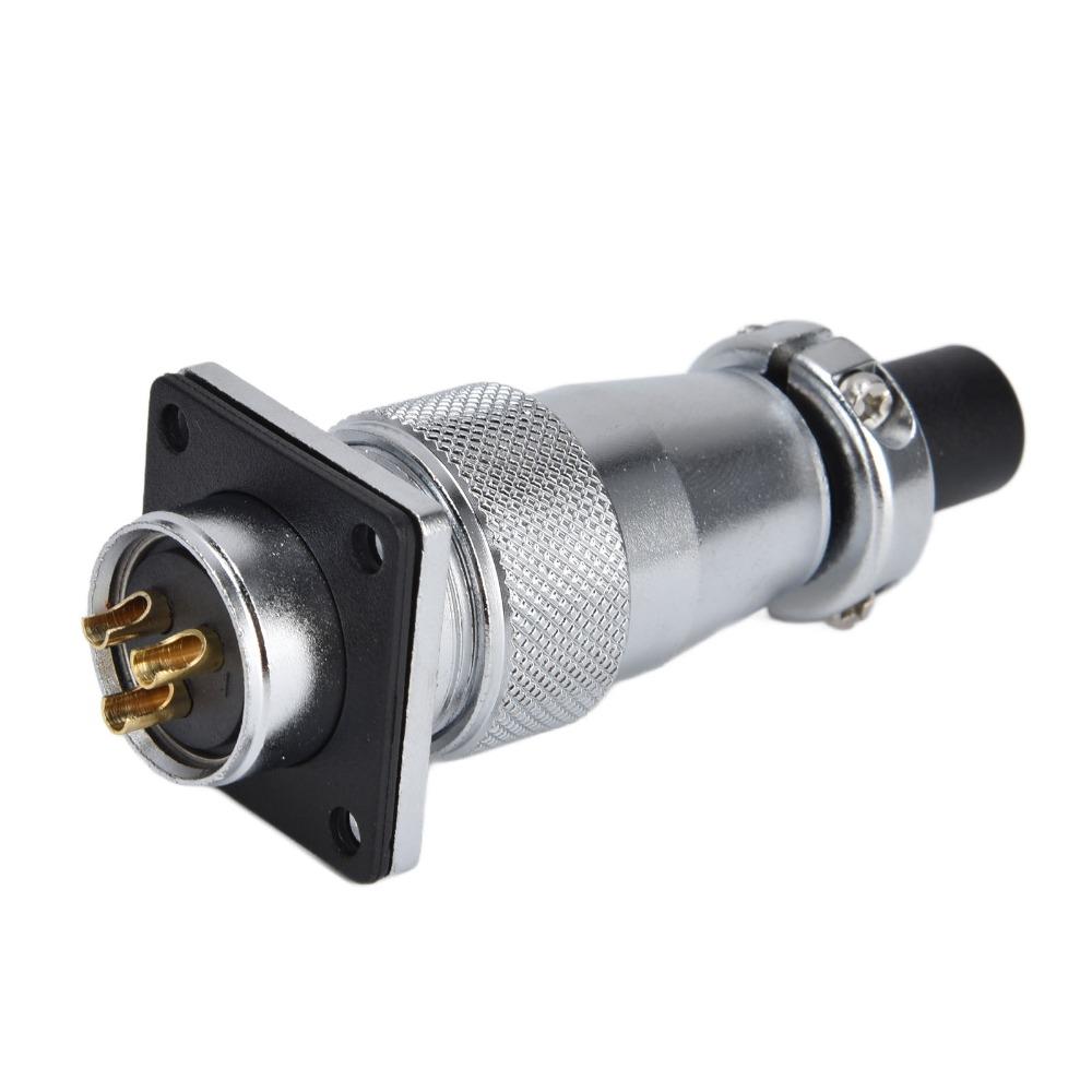 Zinc Alloy Aviation Male Female Plug WS20 Electrical Power Connector  DC Applications