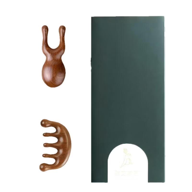 Creative Art Massage Comb and Frog Stress Relief Toy Gift Set