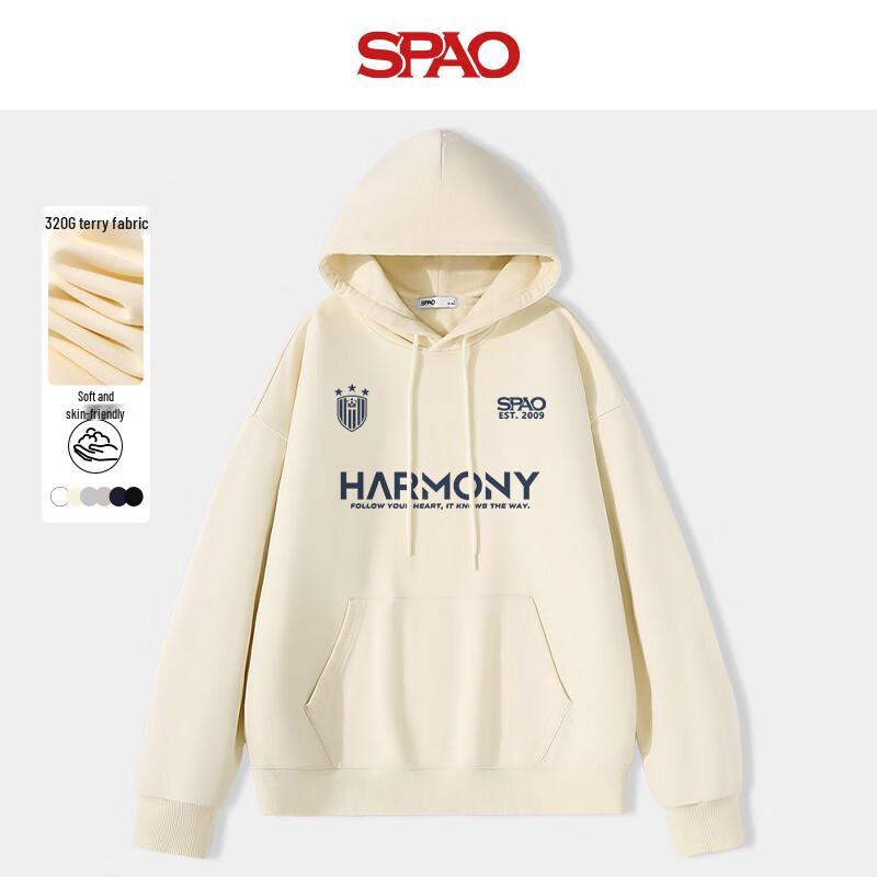 

SPAO Unisex Hooded Pullover Sweatshirt with SP Blue Badge L