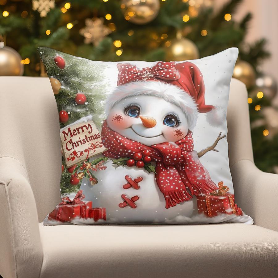 Wystrój domu Świąteczne Urocze Poszewki na Poduszki Odpowiednie do Kanapy Sypialni Samochodu Poszewka na Poduszkę Poduszka Prostokątna Poduszka Oparciowa