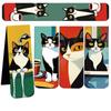 5pcs Cartoon Cat Magnetic Bookmarks Set Colorful Artistic Page Markers for Book Lovers Students & Reading Enthusiasts