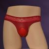 Mutandine di Pizzo Taglia Grande Sissy Pouch da Uomo Lingerie Slip Intimo Elastico a Vita Bassa in Seta Ghiacciata Uomo Gay Morbido Comodo Slip