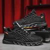 New summer mesh breathable fly-woven sports board shoes kitchen trendy shoes