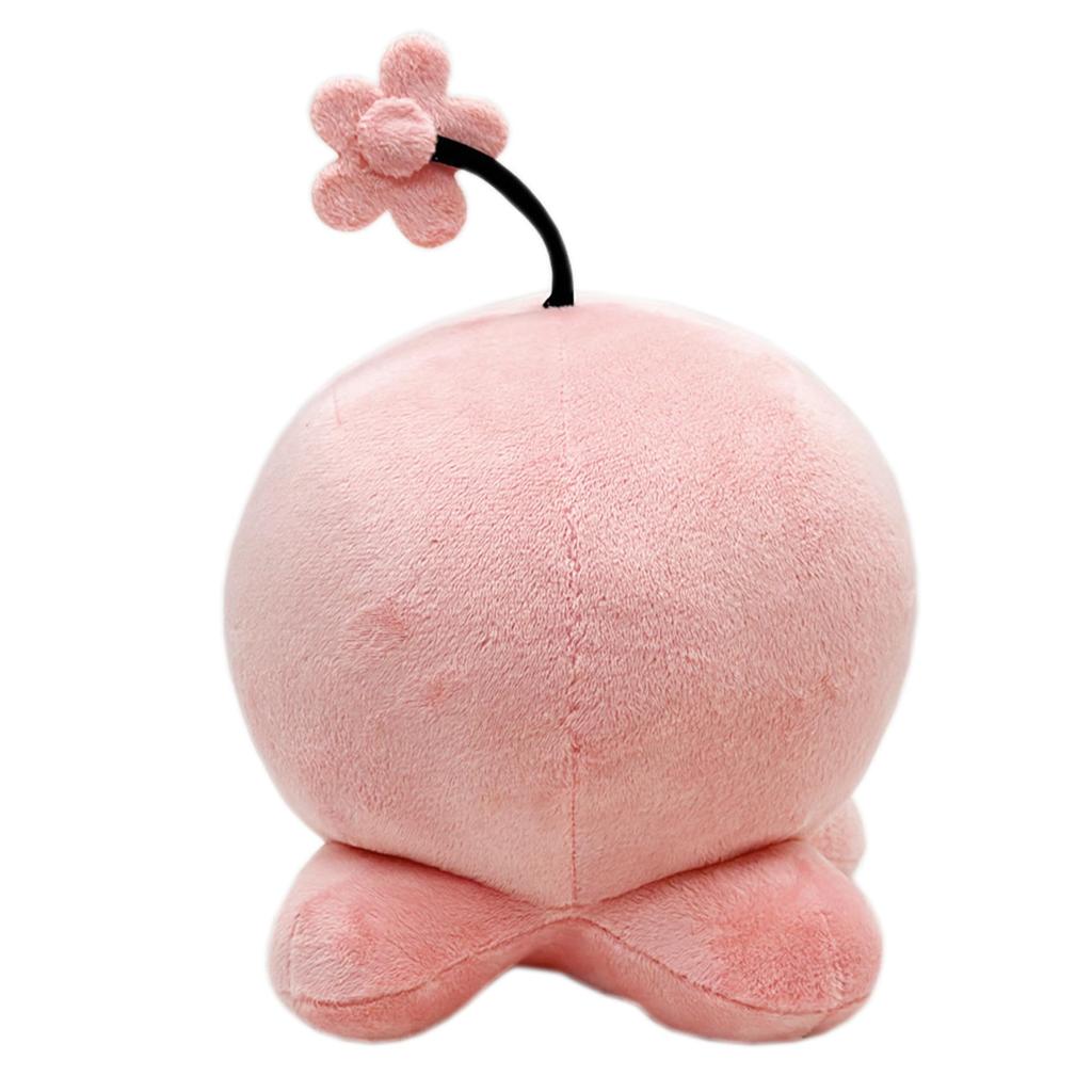 in business YuerFu 2025 Cute Pink Octopus Plush Lying Body Broadcast Commemoration Pin "Ships 4-5 days" Merchandise Toy, Down, Pillow, "Anime