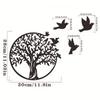 Metal Crafts Wall Decoration Art Tree Of Life Outdoor Courtyard Decoration Logo 1PC Anniversary Wall Gift Home Decoration