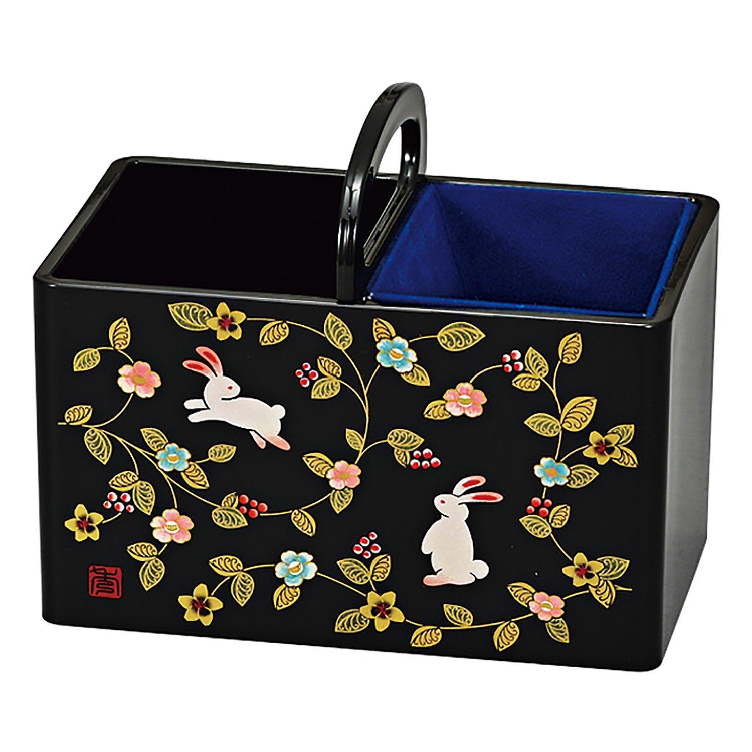 

Митани Яманака Лаковое изделие Хана но Комити Мияби Подставка для пульта дистанционного управления (Митани) M15395-8 чёрный