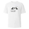 Printed T-shirt You Are Offline for Man and Woman 100% Cotton Round Neck Summer T-shirt Oversized Casual Short Sleeved Top