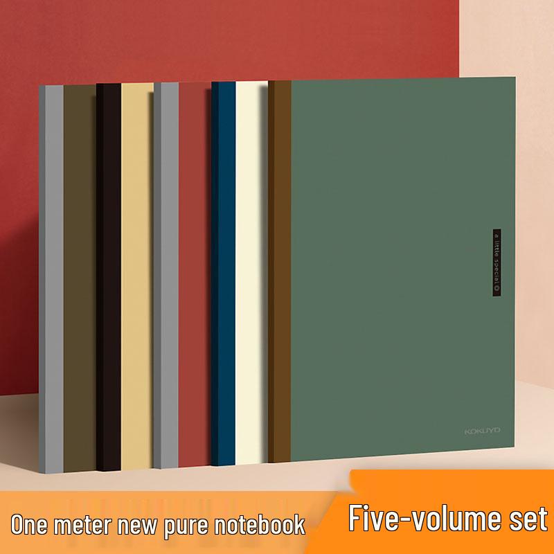 KOKUYO One Meter Pure Retro Minimalist Soft-bound Ruled Notebook