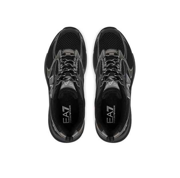 Мужские кроссовки EA7 Emporio Armani X8x249 xk446 n543 чёрные