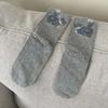 Comfortable Cat Egg Cotton Socks Sweat Absorbing Breathable Couples Sock Cartoon Three-Dimensional Mid Tube Socks Casual Wear