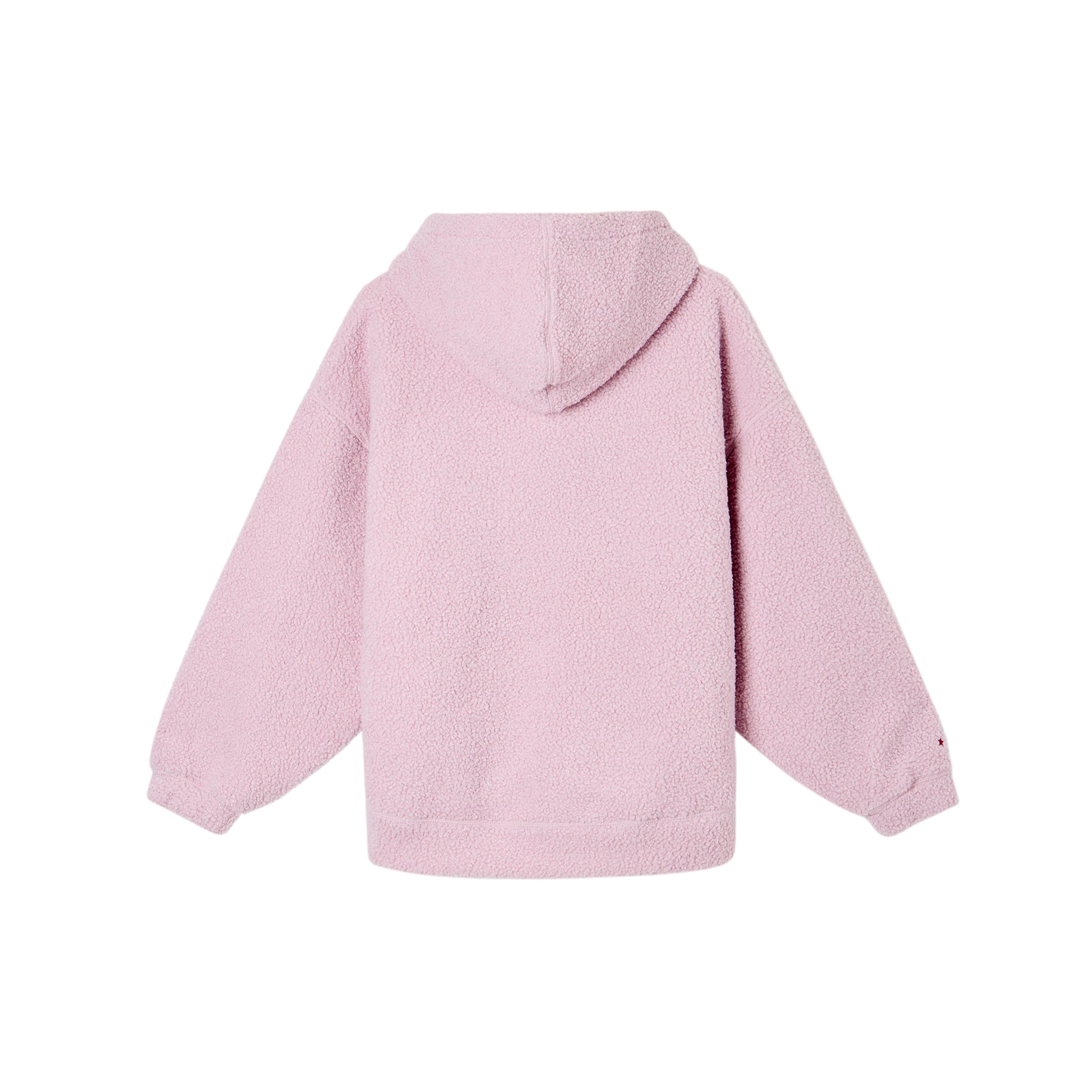 

New Converse Sweatshirt Women s Pink 10025679-A03 S