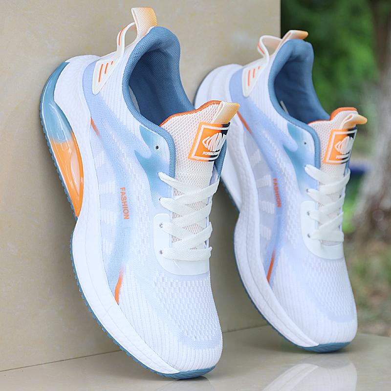 Hydrogen cloud lightweight running shoes 22 spring and summer fly-woven breathable mesh casual sports shoes