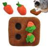 Snuffle Mat for Dogs Puppy Carrot Sniffing Toy Puppy Foraging Mat for Pet Parents Animal Lovers Busy Professionals Trainers