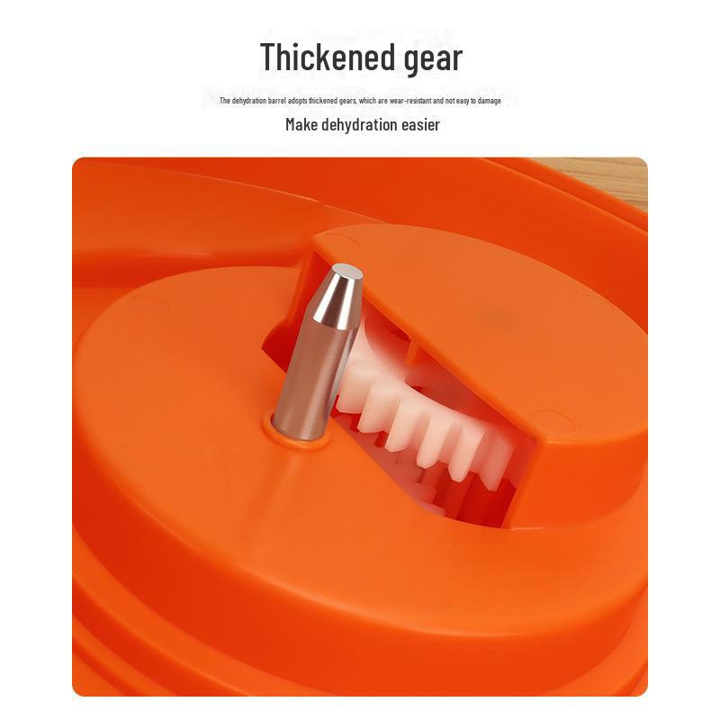 Manual Spin Dryer for Fruits & Vegetables: Multi-Purpose Salad Dehydrator & Drain Basket