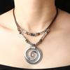 Vortex Totem Retro Bohemian Women's Necklace Pendant KTJ