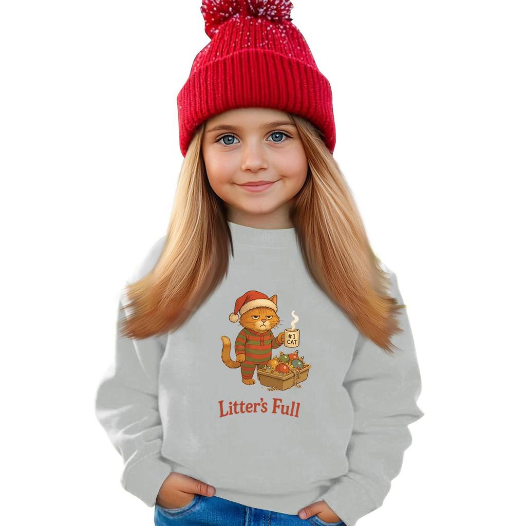 Kinder Sweatshirt Jungen Mädchen Rundhals Sport Sweatshirt Lässiger Pullover Sweatshirt Sportshirt
