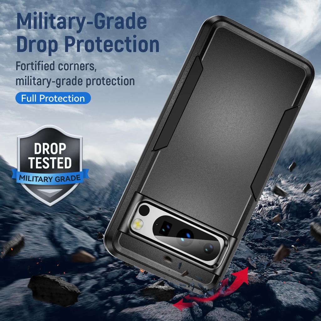 Shock Resistant Luxury Hard Fitted Case for Google Pixel 10 Pro XL Pixel10 Pixel9 Pixel9a Pixel 9 9a
