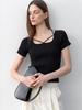 ATELIER NAIN Lux Square Neck Knit(Z-T-6832)