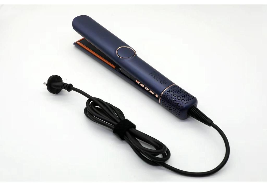 Multifunction High-Speed Hair Dryer & Straightener with Hot/Cold Air & Negative Ions for Salon and Home Use