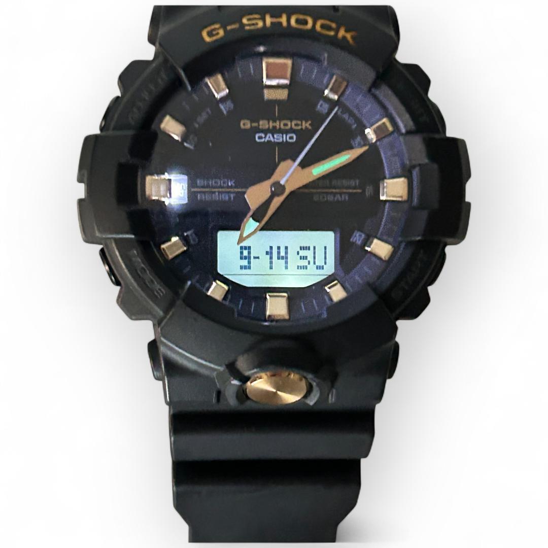 

[Б/У] CASIO G-SHOCK GA-810 Черный x Золотой 5535 Рабочие