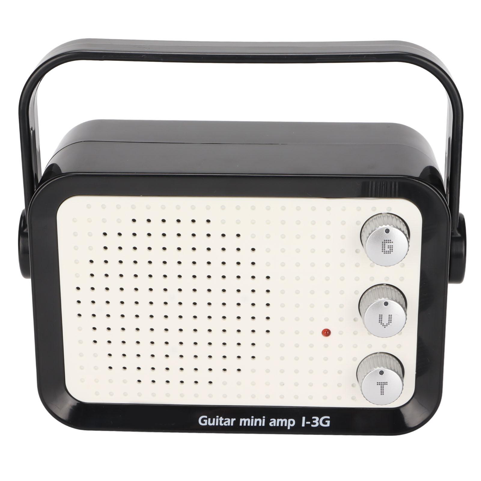 

Портативный мини-гитарный усилитель 3 Вт, электрогитарный усилитель, гитарный динамик со встроенным искажением