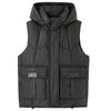 Fashion Winter Women's Warm Vest Hooded Thick Casual Sleeveless Jackets Woman Short Coats