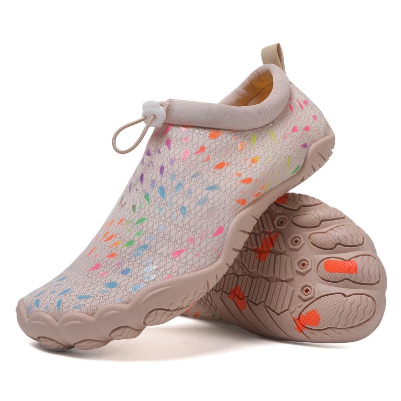 Women Aqua Shoes Summer Men's Breathable Wading Sneakers Barefoot Beach Walking Shoes Seaside Water Sports Shoes
