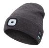 New Design Headband Listen Songs Talk Beanie Knitted Bone Conduction Headphones Wireless Music Head Light