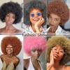XNRAN Afro Women Kinky Curly Wigs for Black Women Short Curly Afro Kinky Wig Bouncy Huge Fluffy Puff Wigs Synthetic Fiber Wig