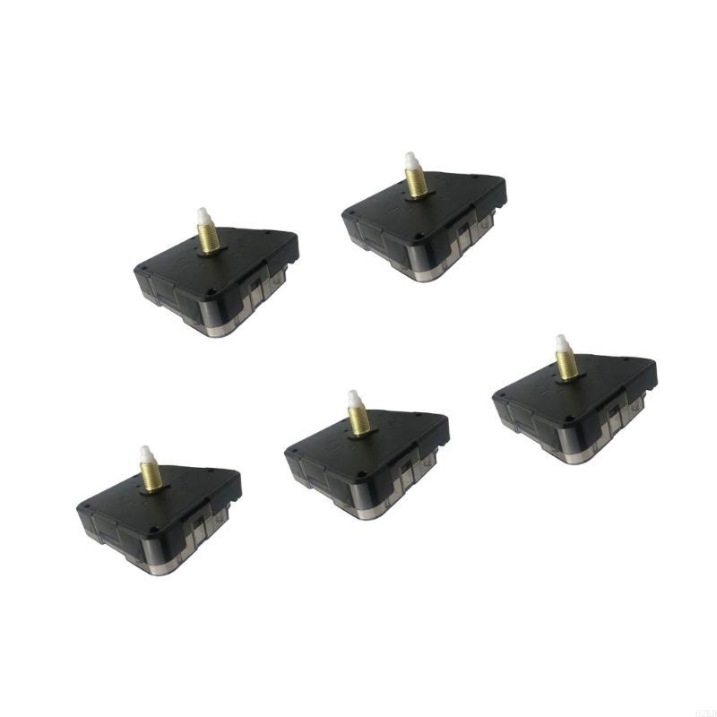 62KD Quartzs Clock Movement for Wall Clock Silents, Super Quiet Movements for Self-Installation 13-28mm Shafts Battery Operated