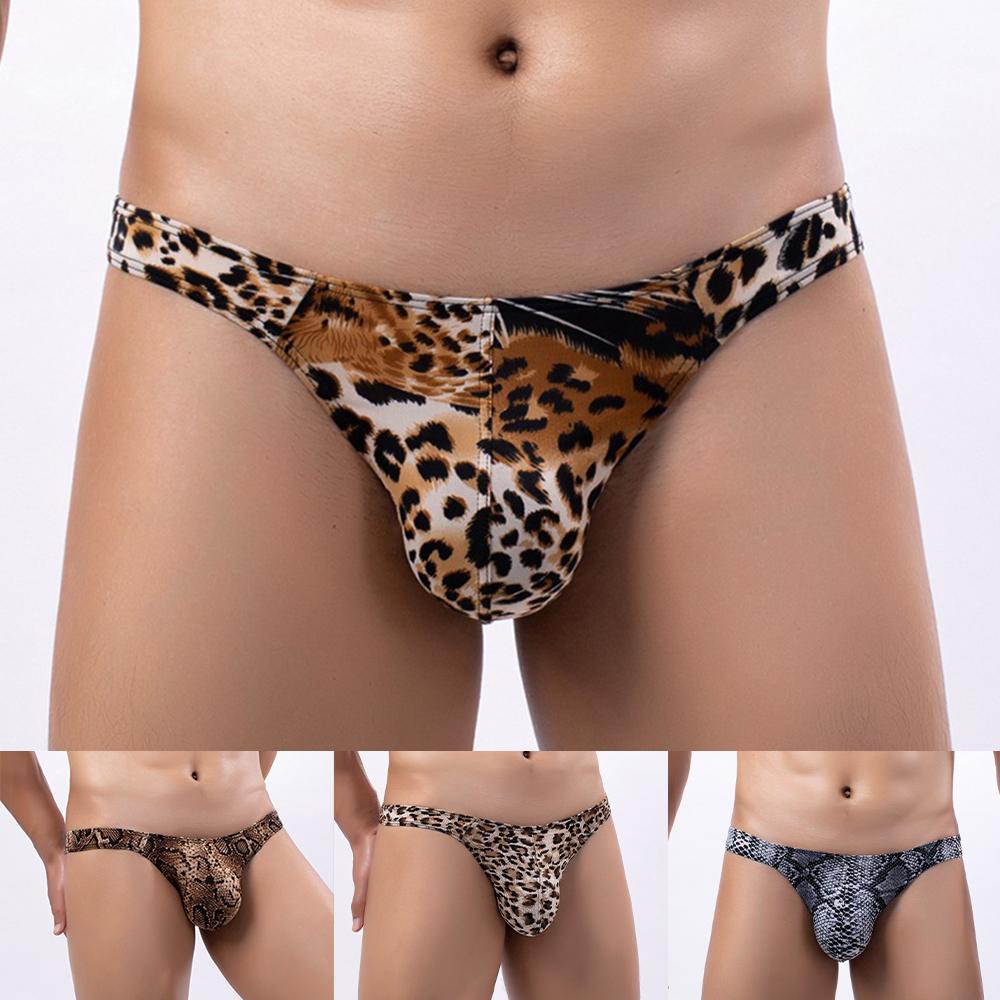 Kalhotky Spodní prádlo Pohodlné G-string Knickers Leopard