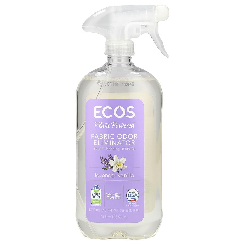 Ecos®, Fabric Odor Eliminator, Lavender Vanilla, 20 Fl Oz (591 Ml)