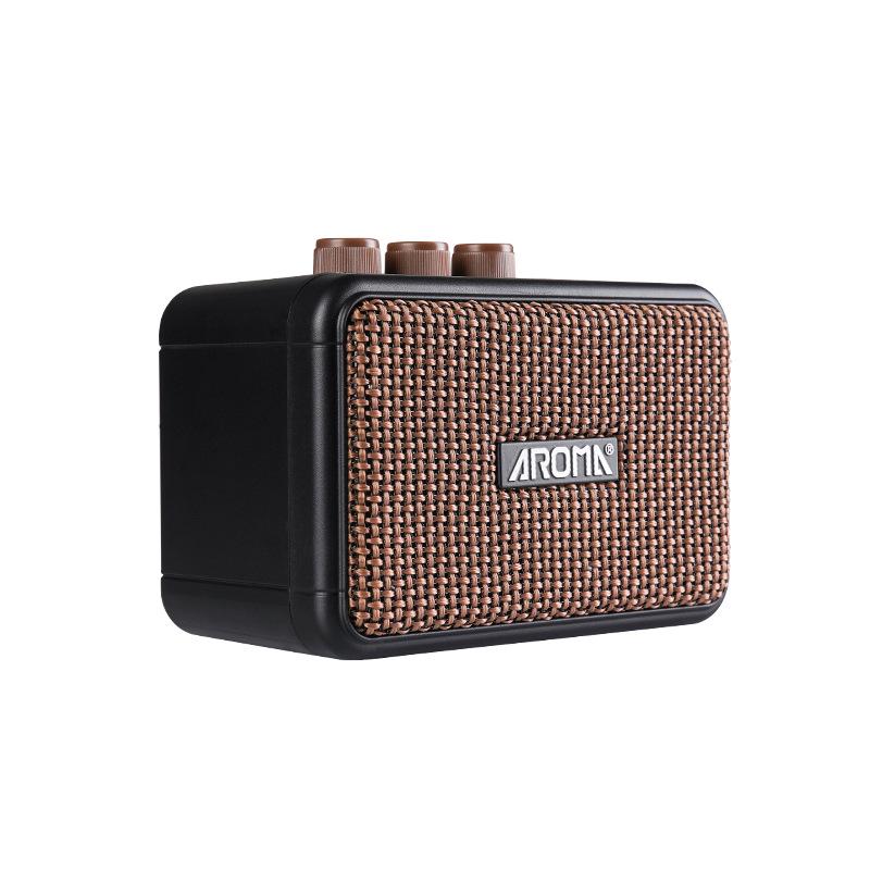 AROMA AG-04 Altoparlante Bluetooth per Chitarra Elettrica, 5W Audio Analogico