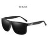 Oversized Polarized Sunglasses For Men Women Fashion Driving Square Vintage Fishing Travel Big Frame Sun Glasses UV400 Eyewear